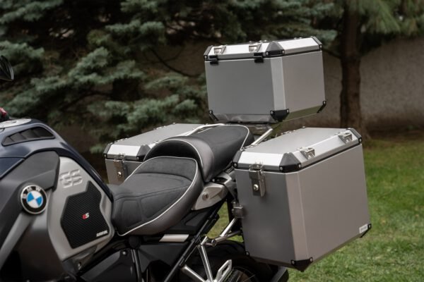 Maletas laterales APDURO asimétricas para BMW R 1250 GS y R 1200 GS + Anclajes