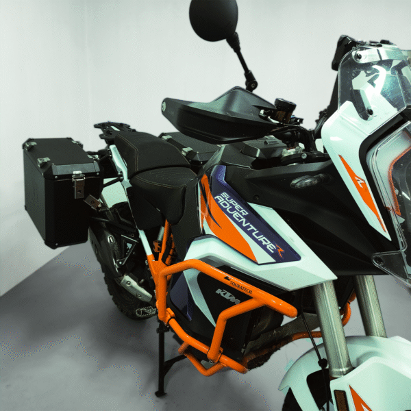 27 Maletas laterales APDURO asimétricas para KTM 1290 SA 2021+ con anclajes