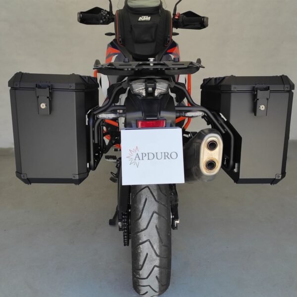 xr:d:DAFoVMnAIZA:6,j:6774935928661639326,t:23071112 Maletas laterales APDURO asimétricas para KTM 1290 SA 2021+ con anclajes