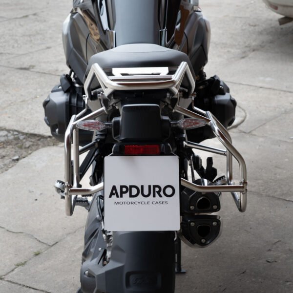 duzy stelaz silver (4) Anclaje completo para top case BMW R 1300 GS