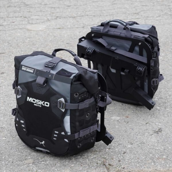 Adaptador maletas Mosko (sin cuña/wedge) para anclaje original R 1300 GS (V4)