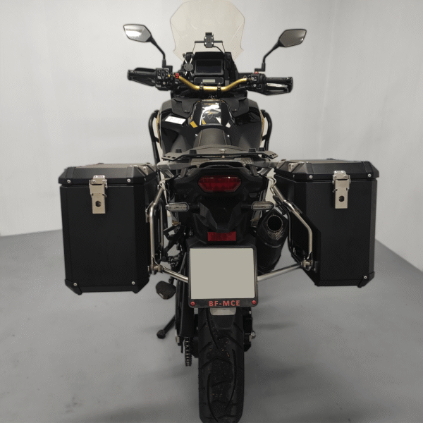 L black Maletas laterales APDURO asimétricas para Honda CRF 1100 Adv sport + anclajes