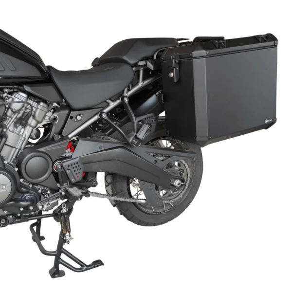 Maletas laterales APDURO asimétricas para Harley Davidson 1250 Pan America + anclajes