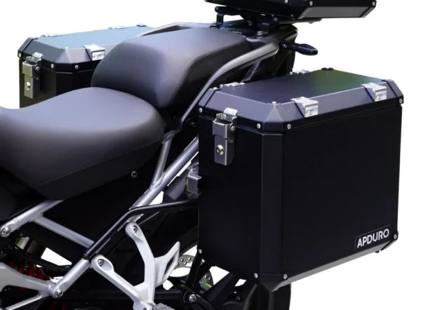 Maletas laterales APDURO asimétricas para Triumph Tiger 1200 GT EXPLORER + anclajes