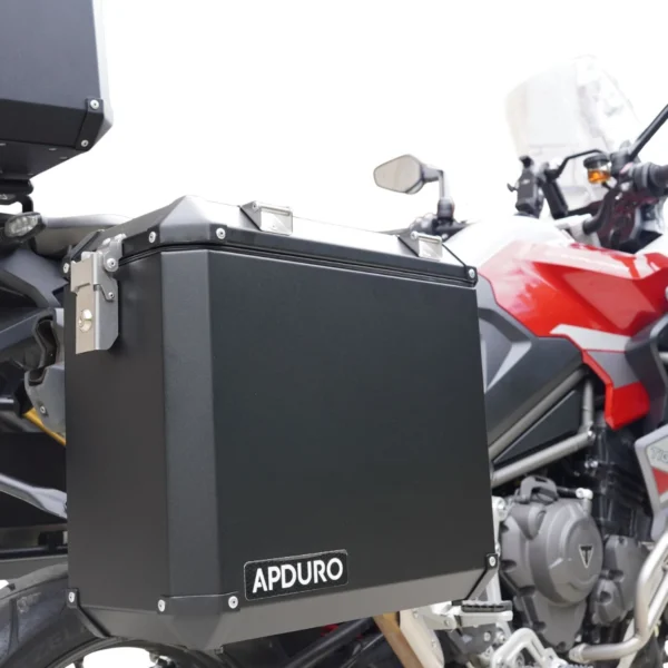 Maletas laterales APDURO asimétricas para Triumph Tiger 1200 GT EXPLORER + anclajes