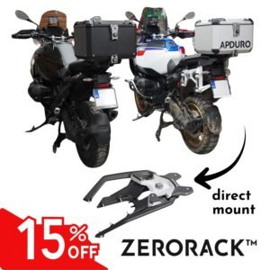 Top case Apduro ZeroRack™ BMW R 1300 GS y ADV para soporte Vario