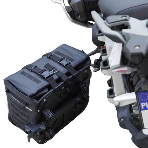 Alforjas semirígidas Apduro BMW R 1300 GS y ADV para anclaje original BMW