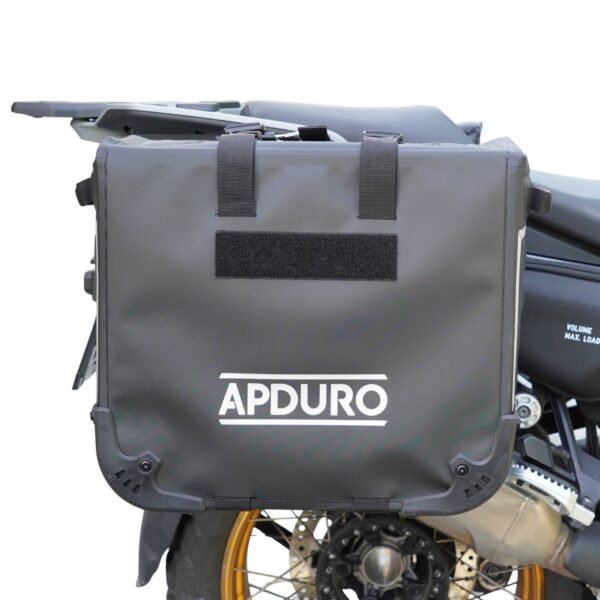 Alforjas semirígidas Apduro BMW R 1300 GS y ADV para anclaje original BMW
