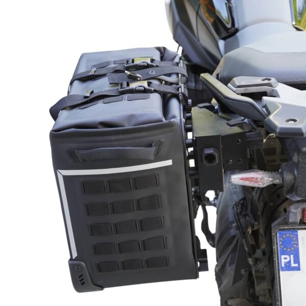 Alforjas semirígidas Apduro BMW R 1300 GS y ADV para anclaje original BMW