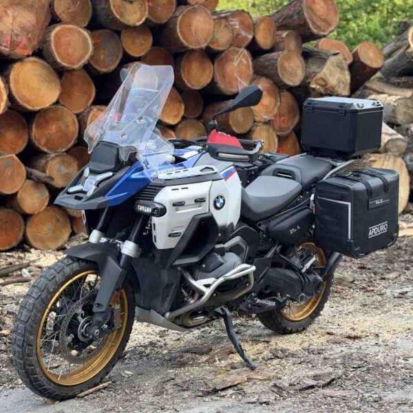 Alforjas semirígidas Apduro BMW R 1300 GS y ADV para anclaje original BMW